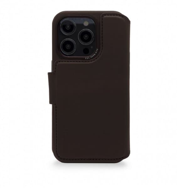 Decoded iPhone 14 Pro Max Etui Leather Detachable Wallet Brun