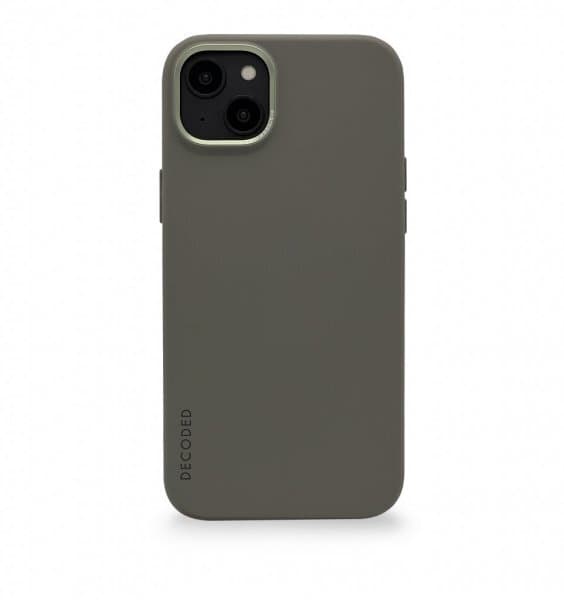 Decoded iPhone 14 Plus Cover Silicone Backcover Olive