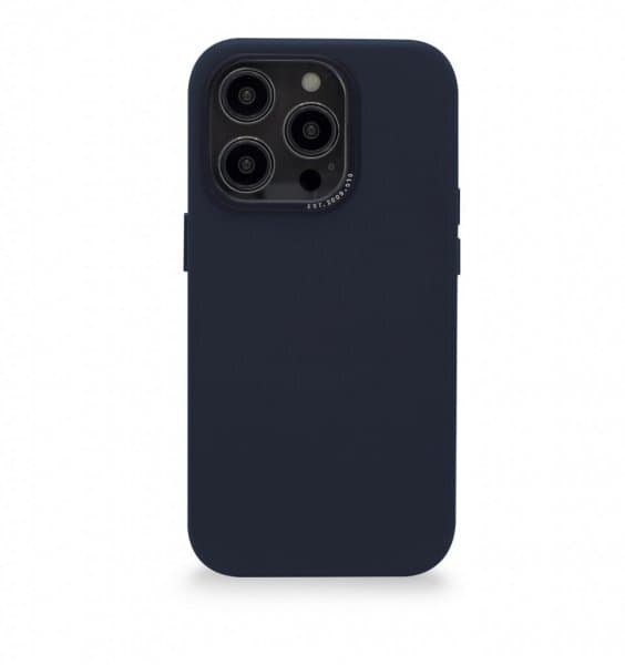 Decoded iPhone 14 Pro Max Cover Leather Backcover Navy
