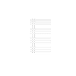 ECD Germany Iron EM model Håndklæderadiator Håndklædevarmer 600 x 1000 mm hvid