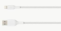 Belkin CAA002BT1MWH, 1 m, Lightning, USB A, Hanstik, Hanstik, Hvid