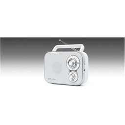 Muse Bærbar radio M-051RW Hvid, AUX ind