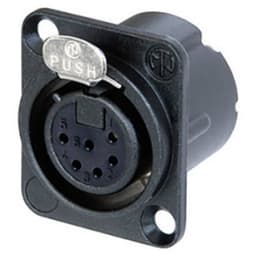 Neutrik NC6FD-LX-B-CON XLR-stik 1 stk