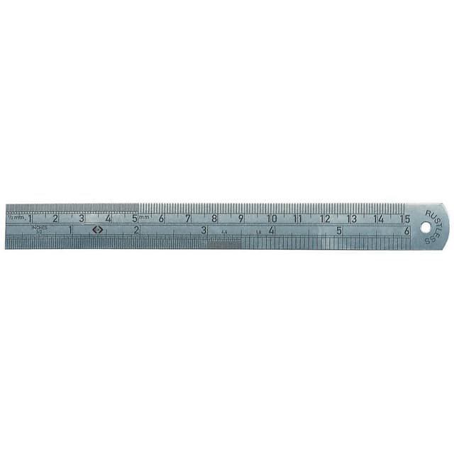 C.K. T3530 06 Målestok 0.15 m Rustfrit stål