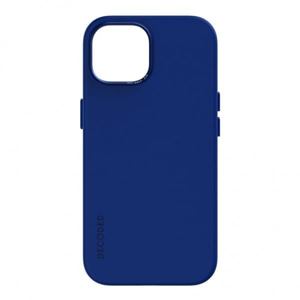Decoded iPhone 15 Plus Cover Silicone Backcover Galactic Blue