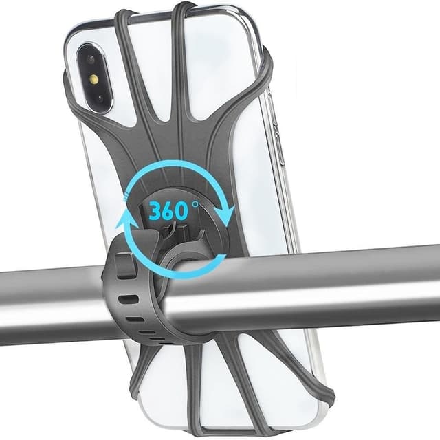 Mobilholder til cykel Grå