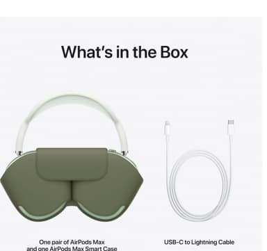 Apple AirPods Max trådløse around-ear høretelefoner (grønne)