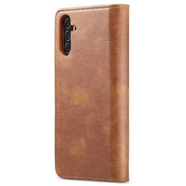 DG MING Samsung A13 5G 2-i-1 Magnet Pungetui - Brun