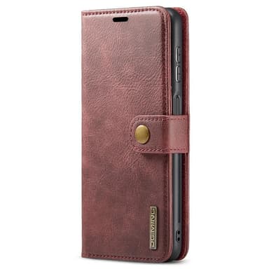 DG MING Samsung A13 5G 2-i-1 Magnet Pungetui - Rød
