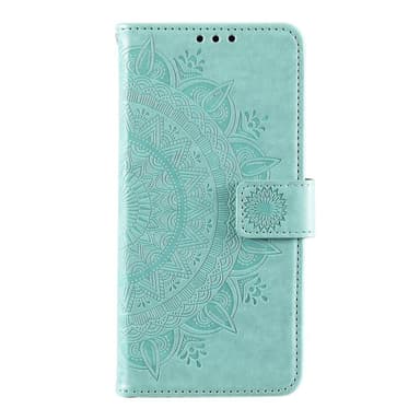 SKALO Samsung A13 5G Mandala Flip Cover - Turkis
