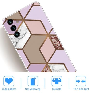 SKALO Samsung A04s 4G Marmor TPU-cover - #8