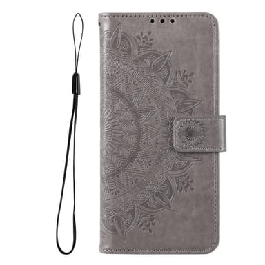 SKALO Samsung A53 5G Mandala Flip Cover - Grå