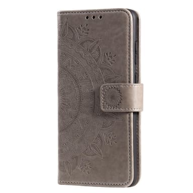 SKALO Samsung A53 5G Mandala Flip Cover - Grå