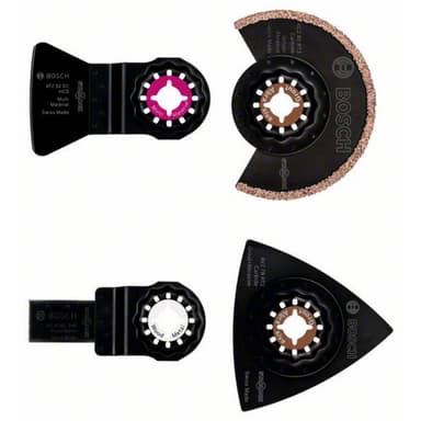 Bosch Accessories 2608661695 Tilbehørssæt, multifunktionsværktøj 4 dele 1 Set