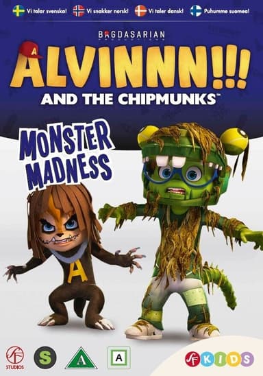 ALVIN & THE CHIPMUNKS: MONSTER MADNESS (DVD)
