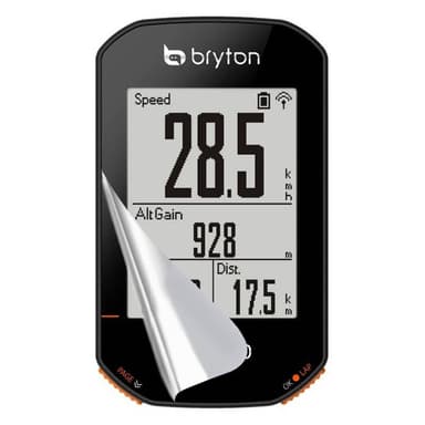 2-Pak Skærmbeskytter PET film Bryton Rider 320 T