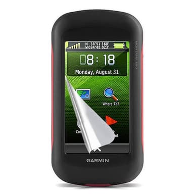 2-Pak Skærmbeskytter PET film Garmin Montana 680