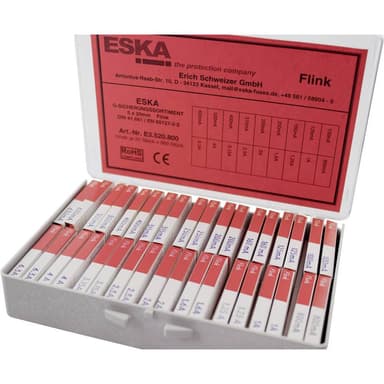 ESKA E3520800 Finsikring-sortiment (Ø x L) 5 mm x 20 mm