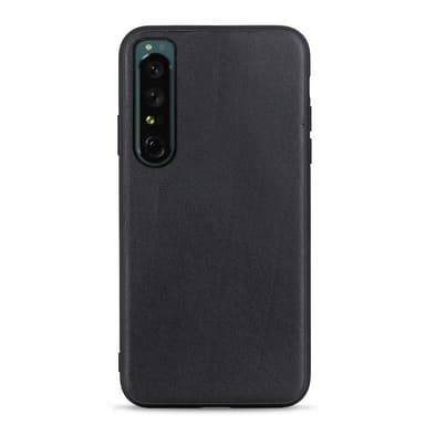 Læder cover Sony Xperia 1 IV - Sort