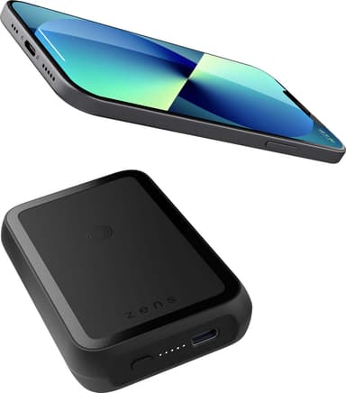 Zens Magnetic 4.000 mAh trådløs powerbank med stander