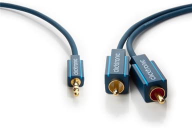 3,5 mm AUX til RCA-adapterkabel, stereo