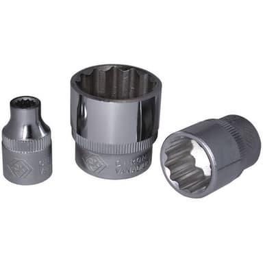 C.K. T4690M 27 C.K Sure Drive Socket 1/2 Drive 27mm