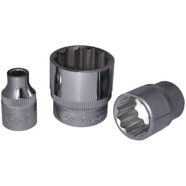 C.K. T4690M 23 C.K Sure Drive Socket 1/2 Drive 23mm