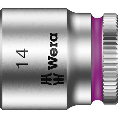 Wera 8790 HMA 05003513001 Udvendig sekskant Topnøgleindsats 14 mm 1/4 (6,3 mm)