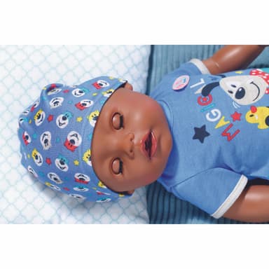 BABY born Magic Boy with brown eyes 43cm