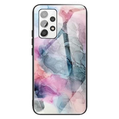SKALO Samsung A13 4G Marmor hærdet glas TPU Cover - #6