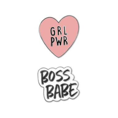 Mobildekoration 2-pak Girl Power Charms Pack