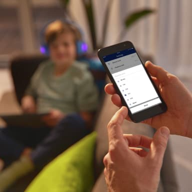 Trådløse On-ear høretelefoner til børn Blå