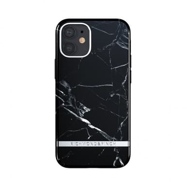 Richmond & Finch iPhone 12 Mini Cover Black Marble