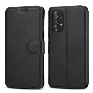 SKALO Samsung A53 5G Premium Cut Flip Cover - Sort