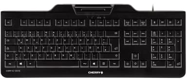 Cherry KC 1000 SC - tastatur med indbygget kreditkortlæser, ISO 7810,
