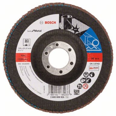 Bosch Accessories 2608606924 Lamelslibeskive Diameter