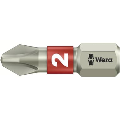 Wera 3851/1 TS PH 2 X 25 MM 05 071011 001 Krydskærv-bit
