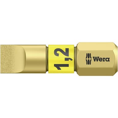 Wera 800/1 BDC Lige kærv-bit 6.5 mm Værktøjsstål