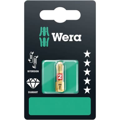 Wera 851/1 BDC SB SiS 05073332001 Krydskærv-bit PH 1
