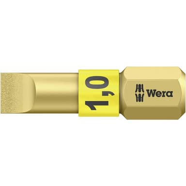 Wera 800/1 BDC Lige kærv-bit 5.5 mm Værktøjsstål