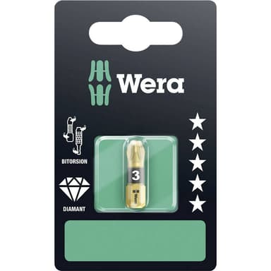 Wera 855/1 BDC SB SiS 05073338001 Krydskærv-bit PZ 3
