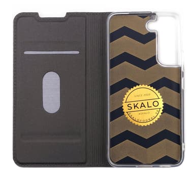 SKALO Samsung S22 Pungetui Ultra-tyndt design - Mørkegrå