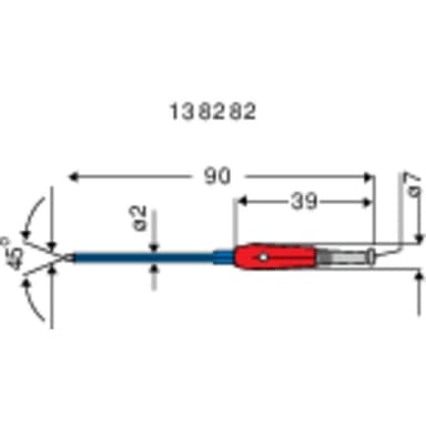 TOOLCRAFT 134693 Gevindstang M12 1000 mm Stål 1 stk