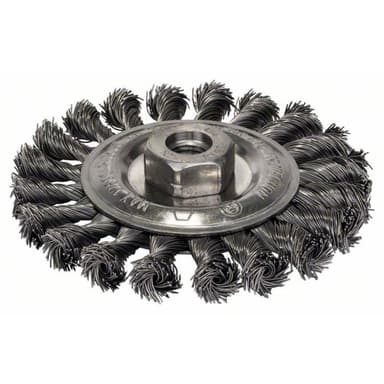Bosch Accessories Skivestålbørste 115 mm, 0,5 mm, 12500