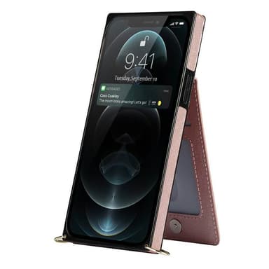 Zipper halskæde etui Apple iPhone 12 Mini - Rose