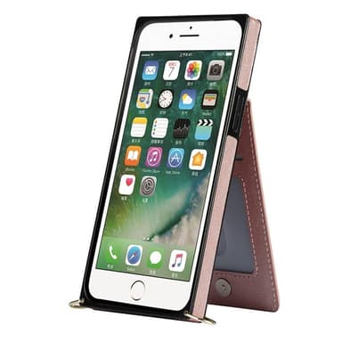 Zipper halskæde etui Apple iPhone 7 Plus - Rose
