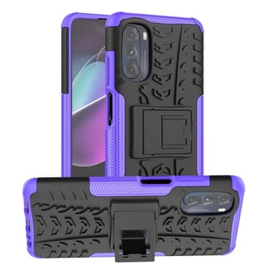 Stødbestandigt cover med stativ Motorola Moto G82 5G - Lilla