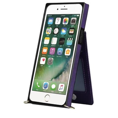 Zipper halskæde etui Apple iPhone 7 Plus - Lilla