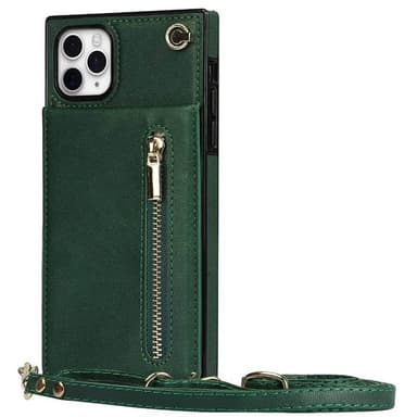 Zipper halskæde etui Apple iPhone 11 Pro - Grøn
