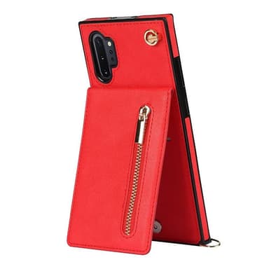 Zipper halskæde etui Samsung Galaxy Note 10 Plus - Rød